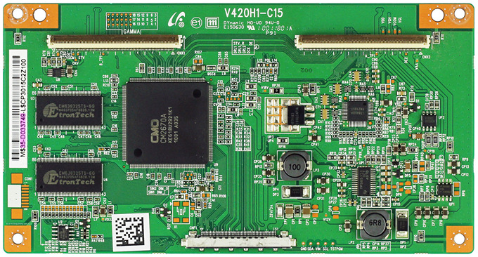 35-D033749 V420H1-C15 CMO T-Con Board - Click Image to Close